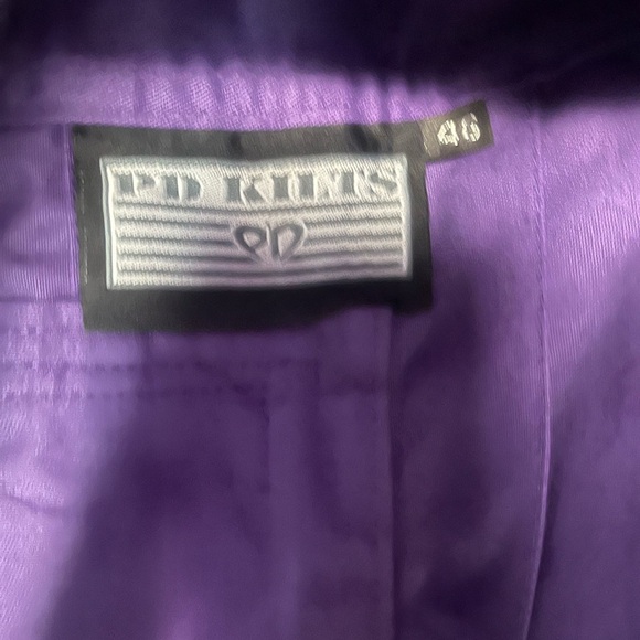 PD Kilts Mini Cargo Kilt Size 46 purple steampunk - Picture 4 of 4